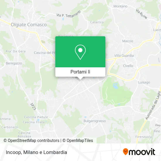 Mappa Incoop