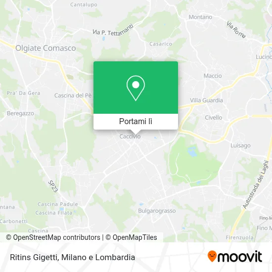 Mappa Ritins Gigetti