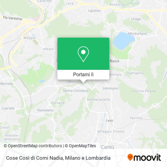 Mappa Cose Così di Comi Nadia