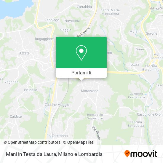 Mappa Mani in Testa da Laura