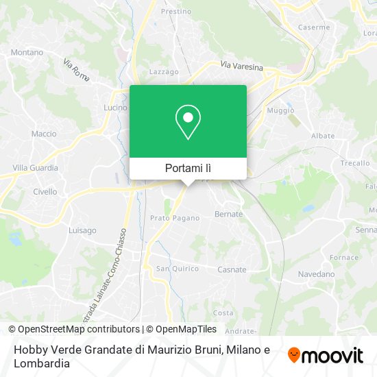 Mappa Hobby Verde Grandate di Maurizio Bruni