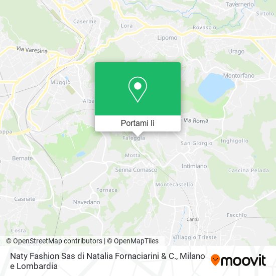 Mappa Naty Fashion Sas di Natalia Fornaciarini & C.
