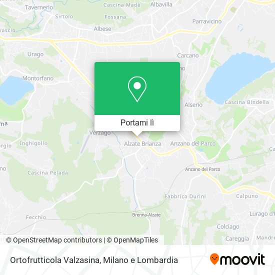 Mappa Ortofrutticola Valzasina