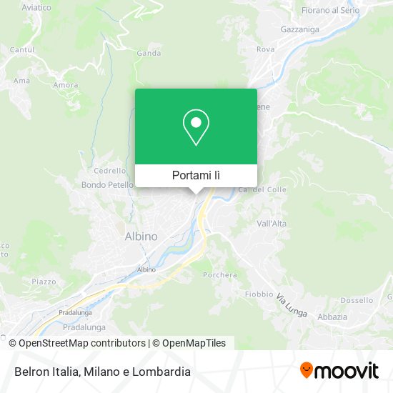 Mappa Belron Italia