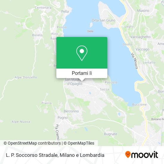 Mappa L. P. Soccorso Stradale