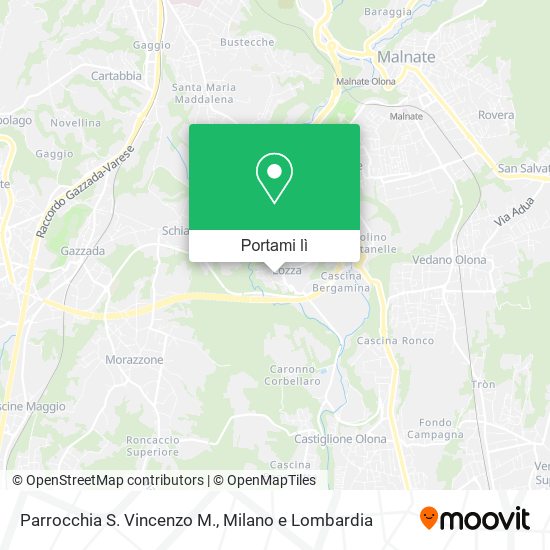 Mappa Parrocchia S. Vincenzo M.