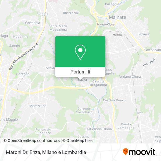 Mappa Maroni Dr. Enza