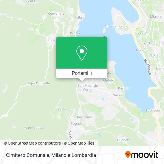 Mappa Cimitero Comunale