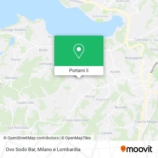 Mappa Ovo Sodo Bar