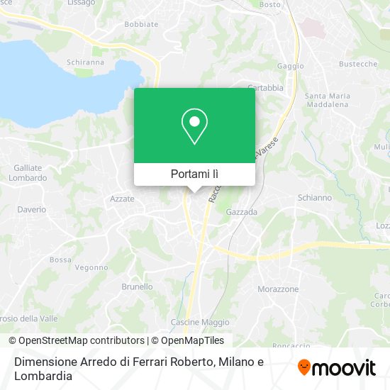 Mappa Dimensione Arredo di Ferrari Roberto