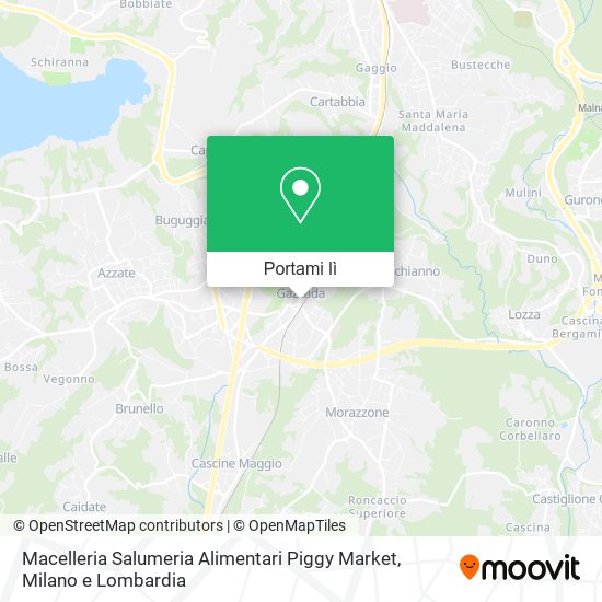 Mappa Macelleria Salumeria Alimentari Piggy Market