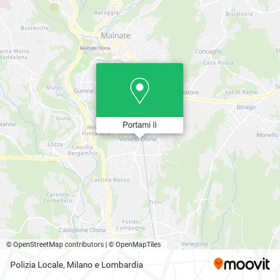 Mappa Polizia Locale