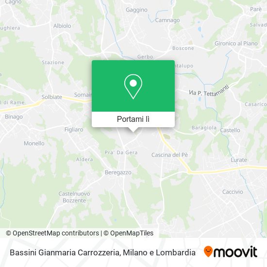 Mappa Bassini Gianmaria Carrozzeria