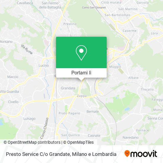 Mappa Presto Service C/o Grandate
