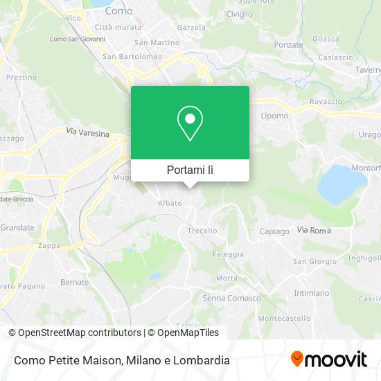 Mappa Como Petite Maison