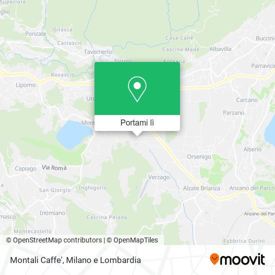 Mappa Montali Caffe'