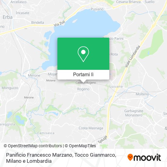 Mappa Panificio Francesco Marzano, Tocco Gianmarco