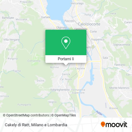 Mappa Cakely di Ratt