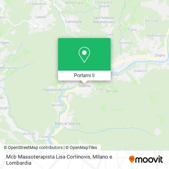 Mappa Mcb Massoterapista Lisa Cortinovis