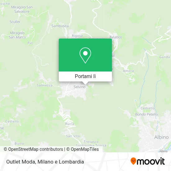 Mappa Outlet Moda