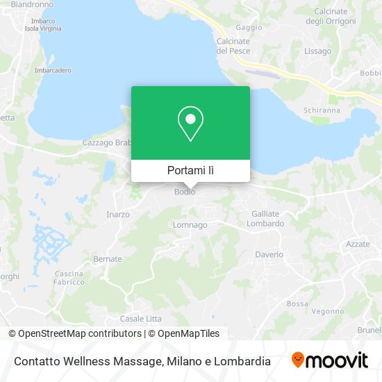 Mappa Contatto Wellness Massage
