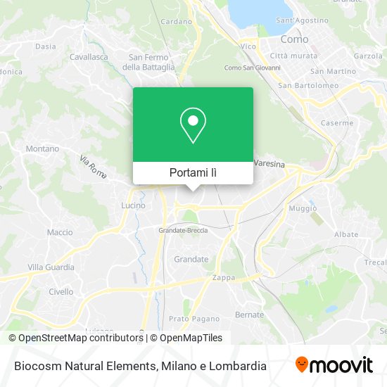 Mappa Biocosm Natural Elements