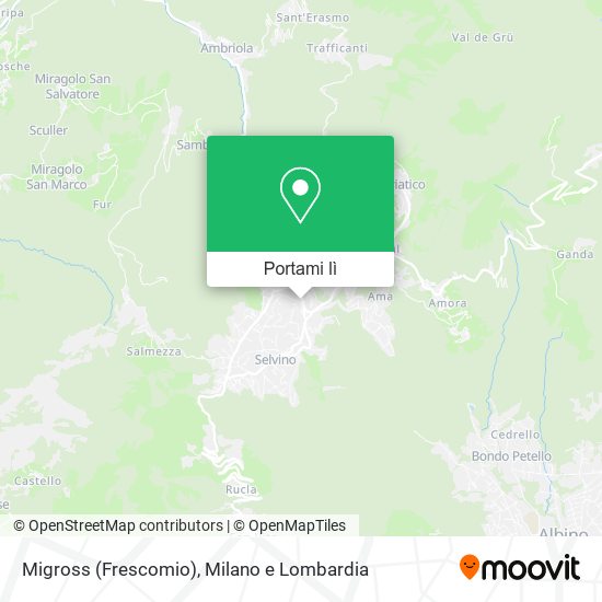 Mappa Migross (Frescomio)