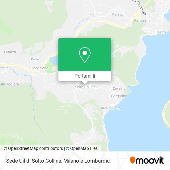 Mappa Sede Uil di Solto Collina