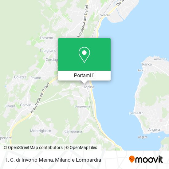 Mappa I. C. di Invorio Meina
