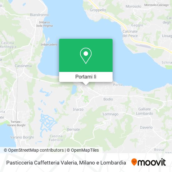 Mappa Pasticceria Caffetteria Valeria