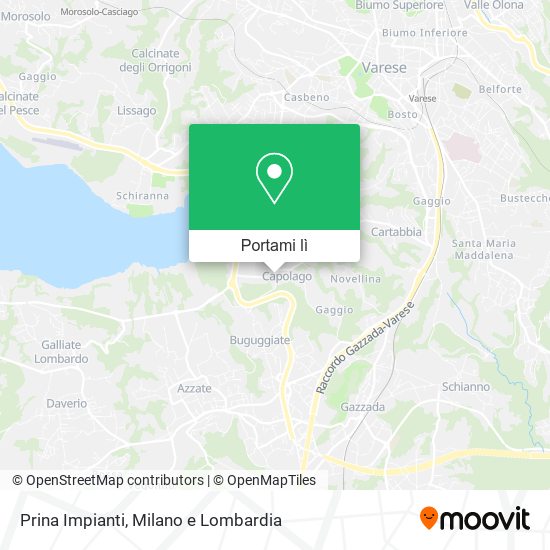 Mappa Prina Impianti