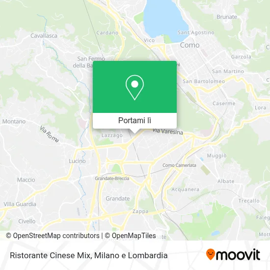Mappa Ristorante Cinese Mix