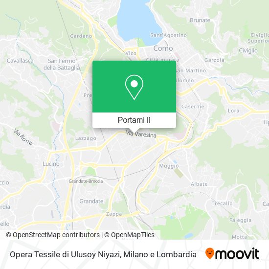 Mappa Opera Tessile di Ulusoy Niyazi