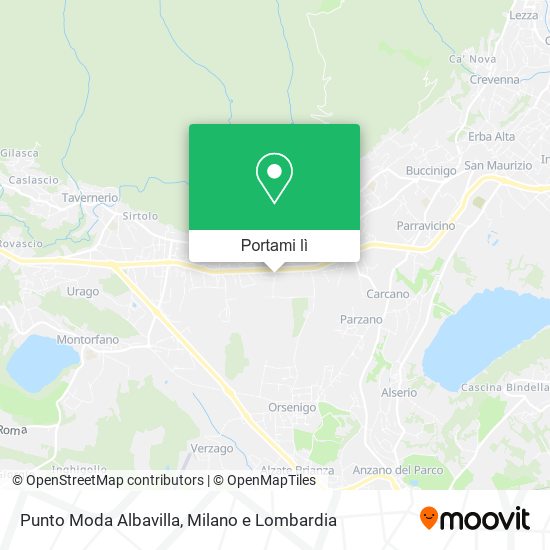 Mappa Punto Moda Albavilla