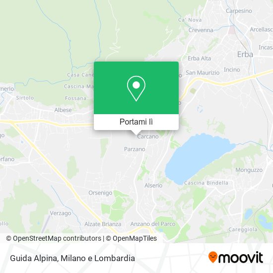 Mappa Guida Alpina