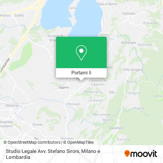 Mappa Studio Legale Avv. Stefano Sironi