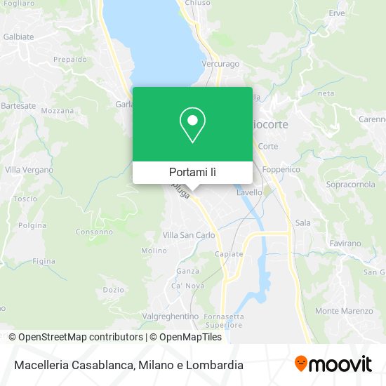 Mappa Macelleria Casablanca