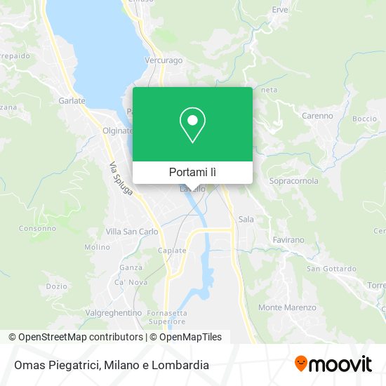 Mappa Omas Piegatrici