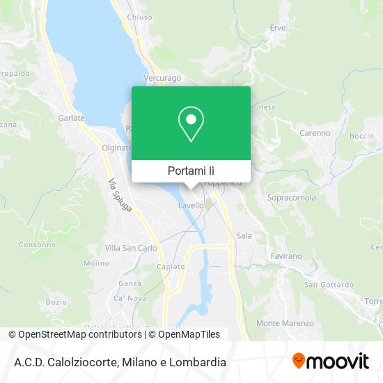 Mappa A.C.D. Calolziocorte