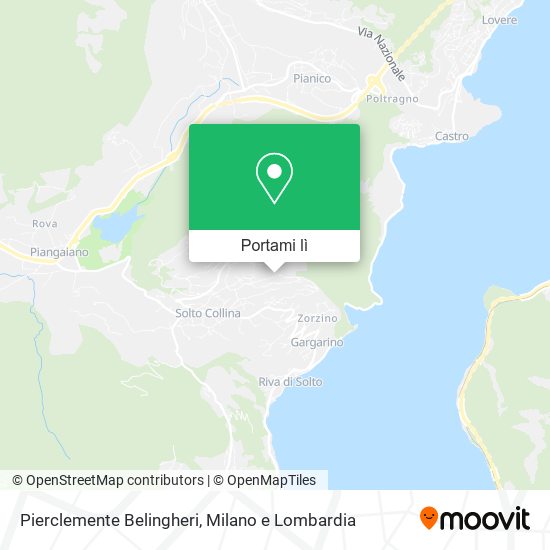 Mappa Pierclemente Belingheri