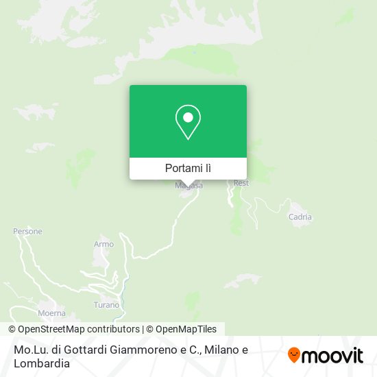 Mappa Mo.Lu. di Gottardi Giammoreno e C.