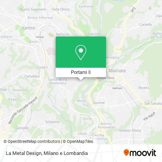 Mappa La Metal Design