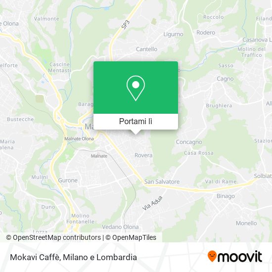 Mappa Mokavi Caffè