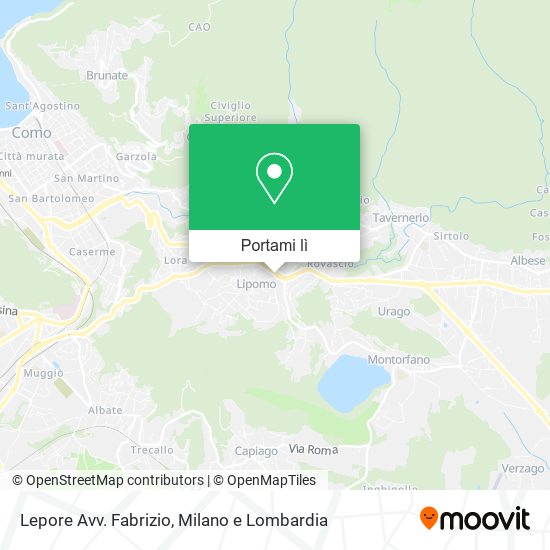 Mappa Lepore Avv. Fabrizio