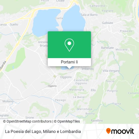 Mappa La Poesia del Lago