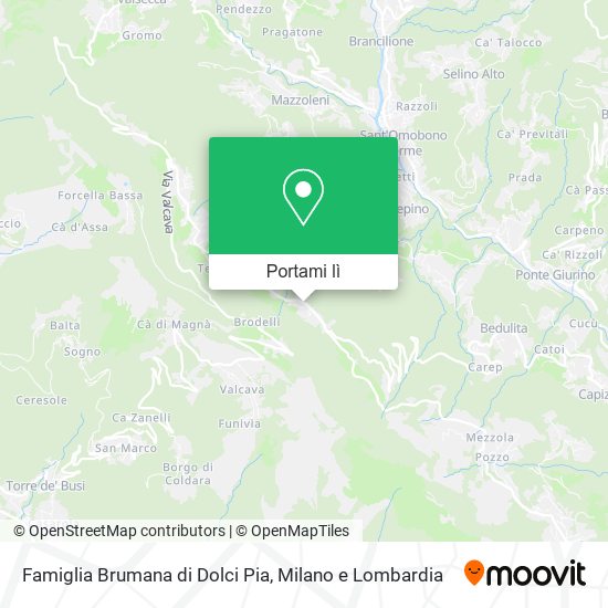 Mappa Famiglia Brumana di Dolci Pia