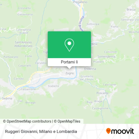 Mappa Ruggeri Giovanni
