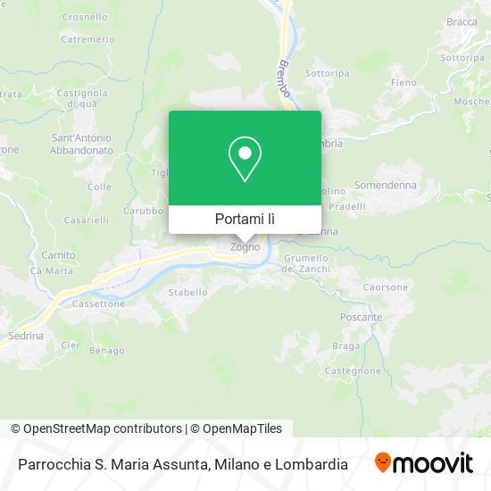 Mappa Parrocchia S. Maria Assunta