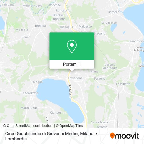 Mappa Circo Giochilandia di Giovanni Medini