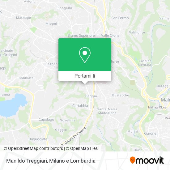 Mappa Manildo Treggiari